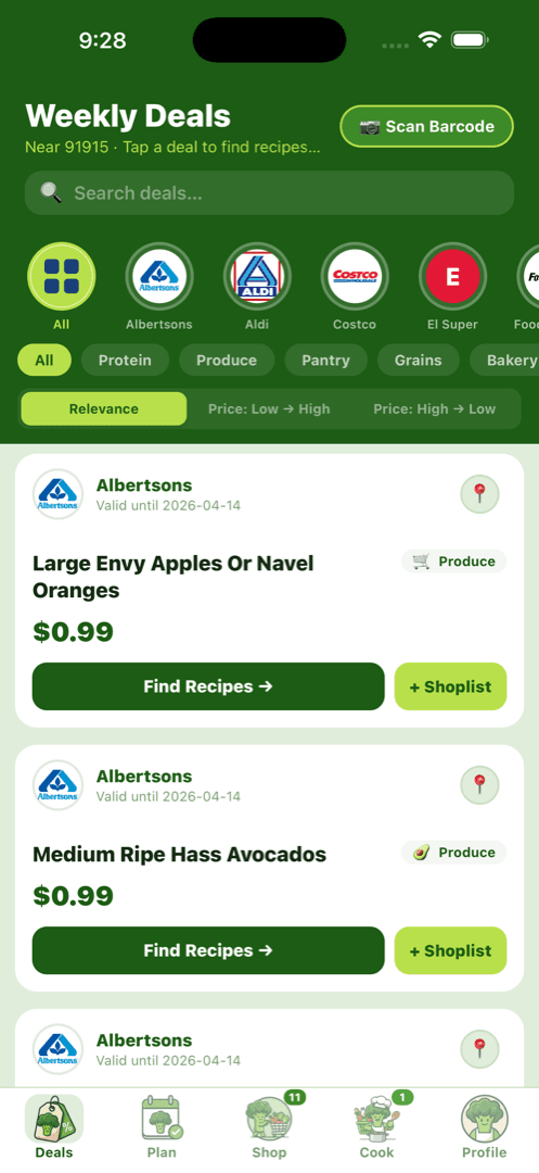 Browse Deals Near You